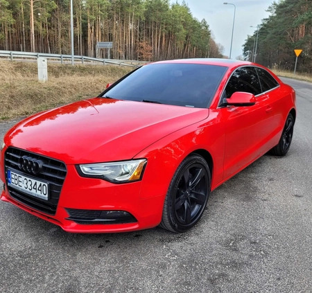 Audi A5 cena 60900 przebieg: 129000, rok produkcji 2014 z Bełchatów małe 106